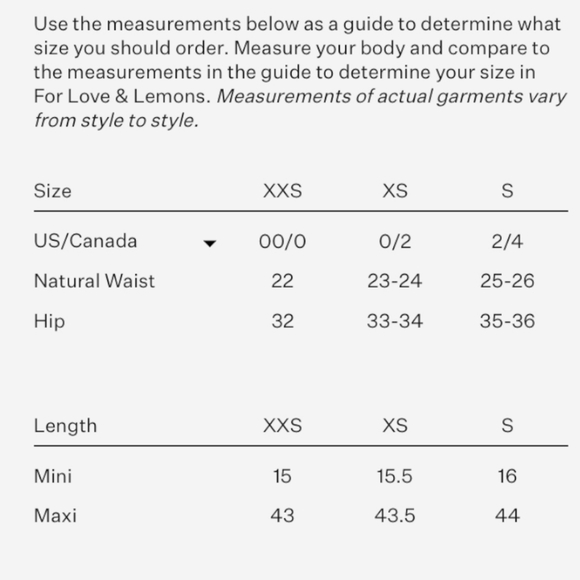 H.P.🎉For Love and Lemons Love Song Skirt NWT - Picture 6 of 11